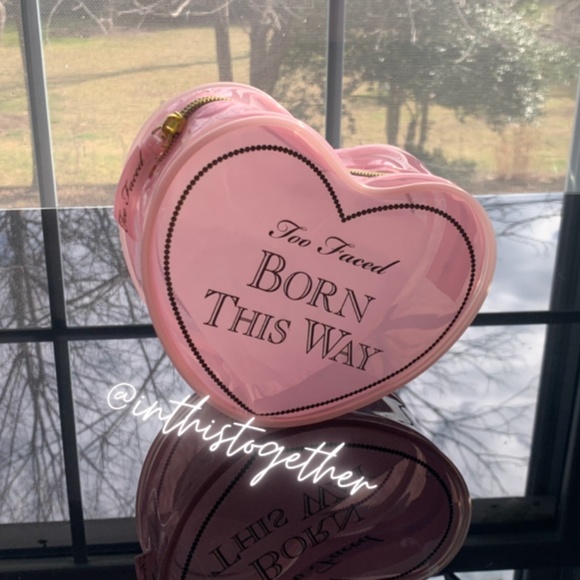Too Faced Other - 🎉HP! ✨3/$30 💞 Too Faced Born This Way Heart Makeup Bag